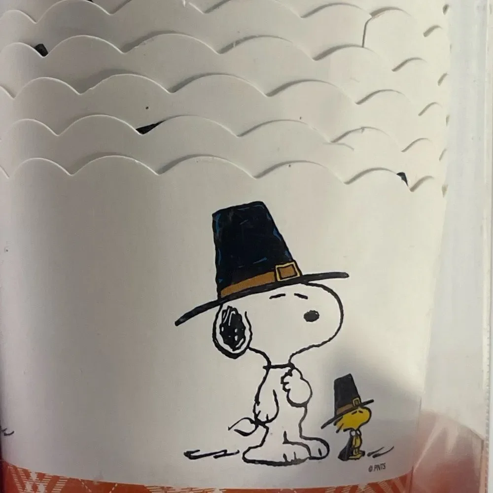 Peanuts “Snoopy” 50 Count Fall Pilgrim Thanksgiving Cupcake Liners